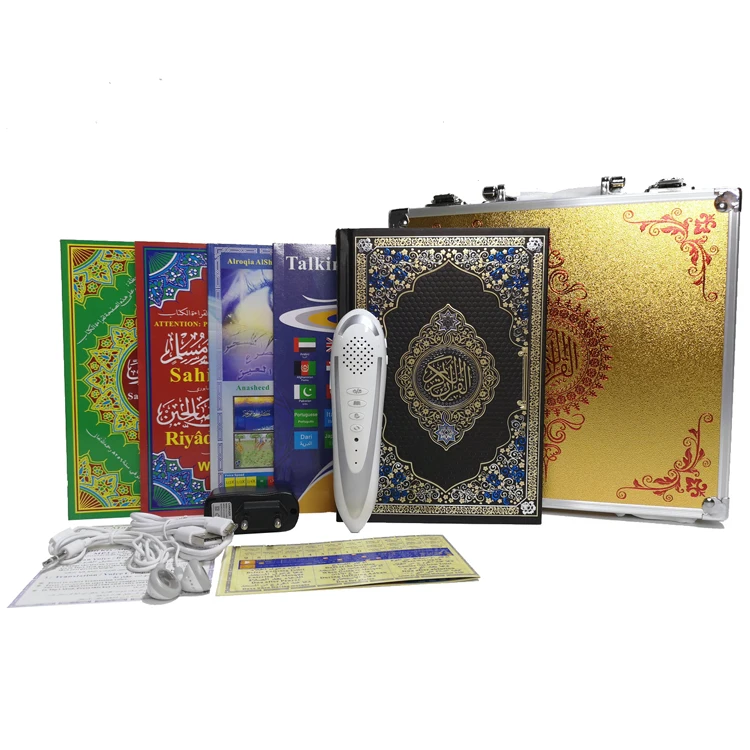 Исламский мусульманский большой Al Коран книга цифровой Коран читать авторучка говорящая авторучка Коран игроки динамик