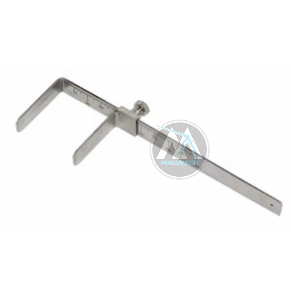 Dental Willis Bite Gauge Lab Stainless Steel DENTAL Measurement INSTRUMENTS