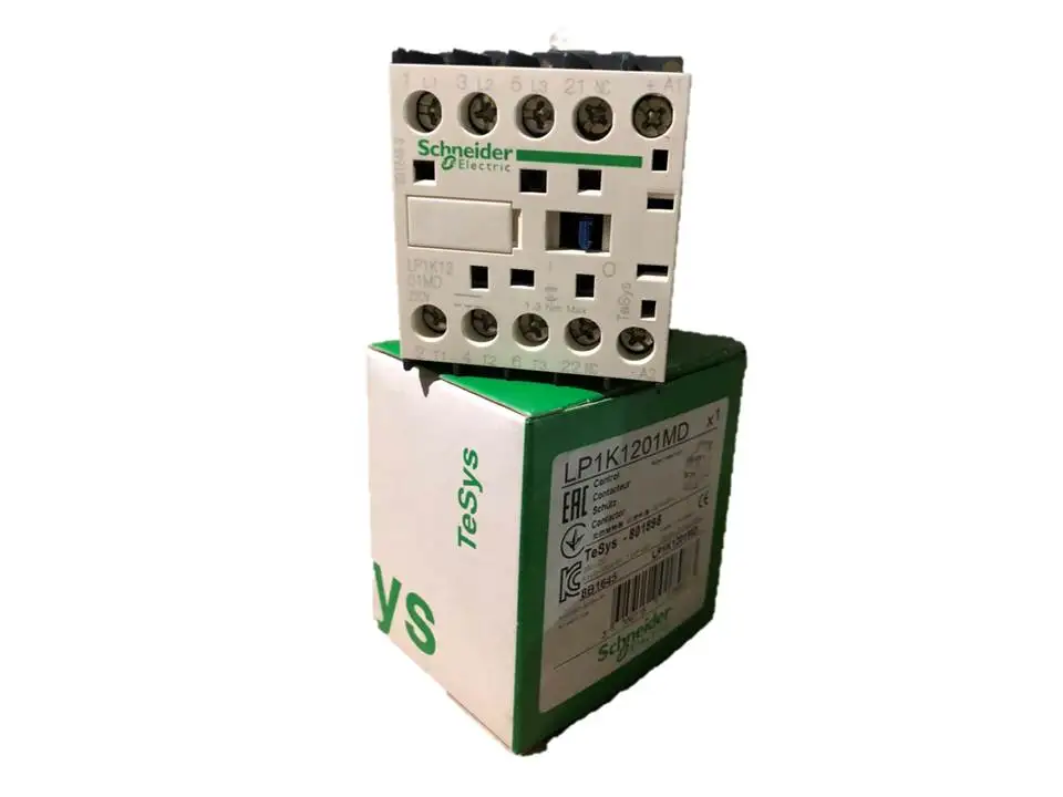 100% оригинал сделано в Индонезии контактор Schneider TeSys LP1K1201MD 3P 12 A
