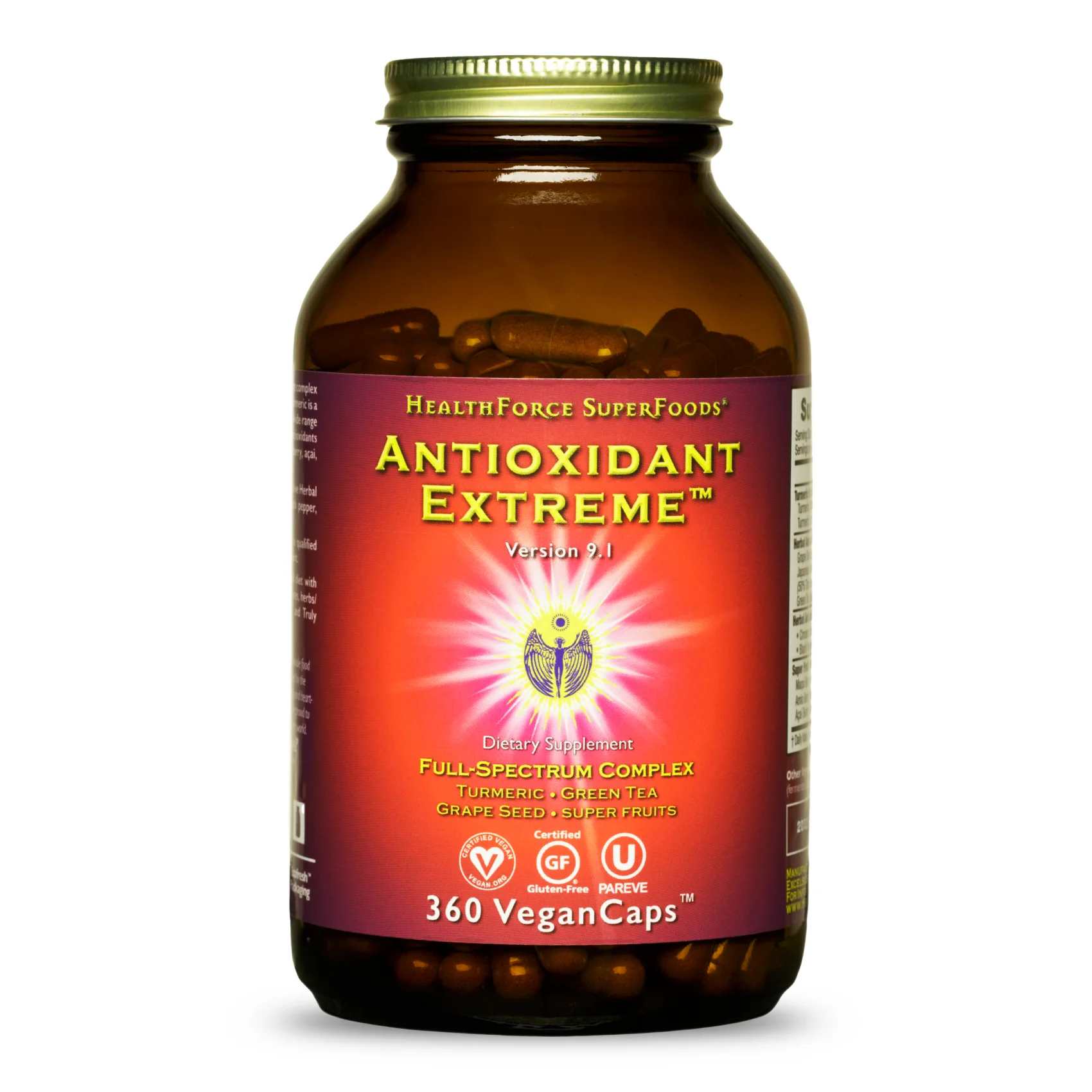 
Antioxidant Extreme 360 Count VeganCaps Health Supplement 