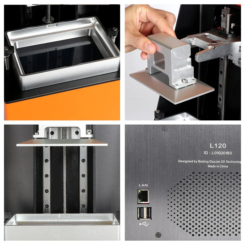 Dazzle 3D  High Quality mini sla lcd high resolution resin 3d printer best budget 3d printer