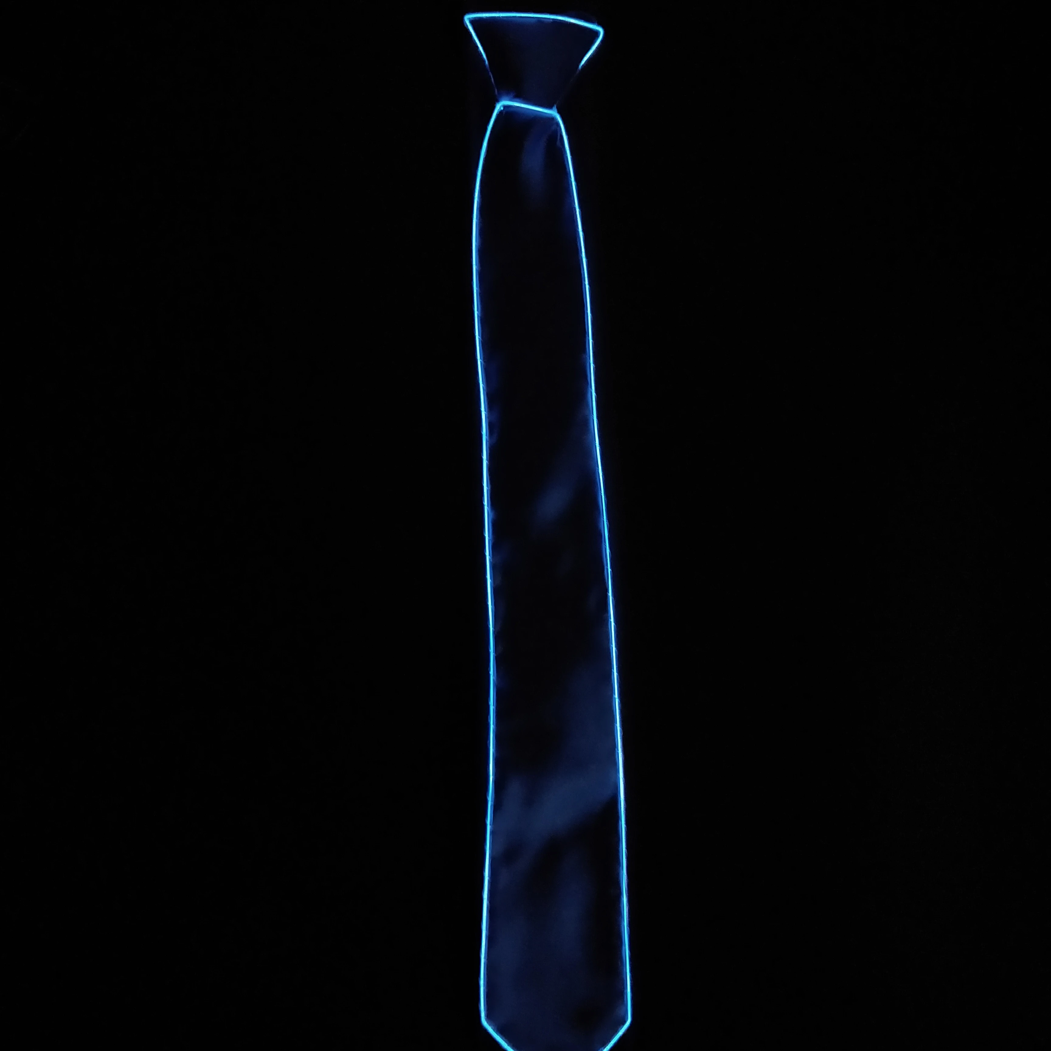 Самый рекомендуемый галстук для вечеринки, 10 цветов, светодиодный галстук El