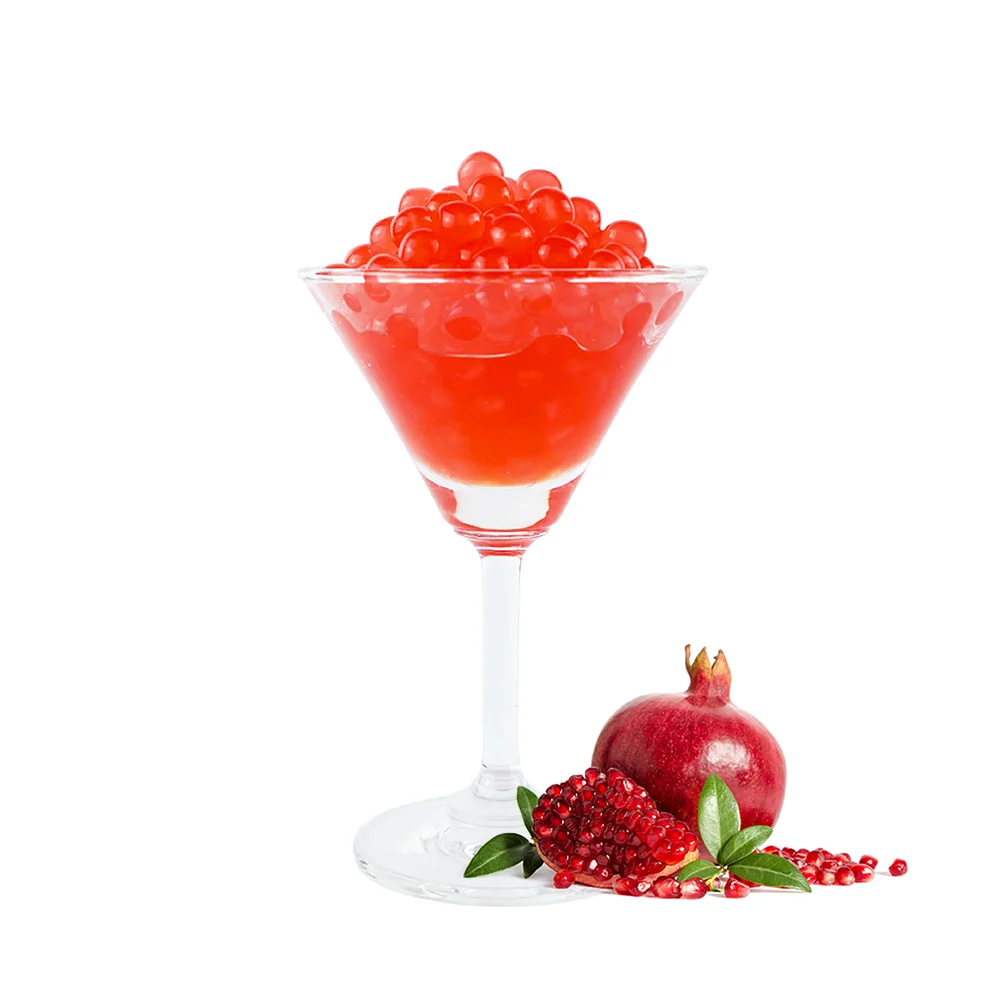 Оптовая продажа Тайвань клубничный ароматизированный поппинг boba