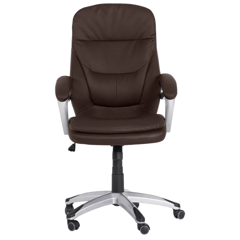 High back quality manager  computer PU material president office chair Carmen 6156 -  grey, cream, black LUX, white, cacao