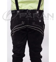 Custom Lederhosen Shorts German Traditional Men Shorts Made In Suede Leather Bavarian Short Pant Trachten Wear