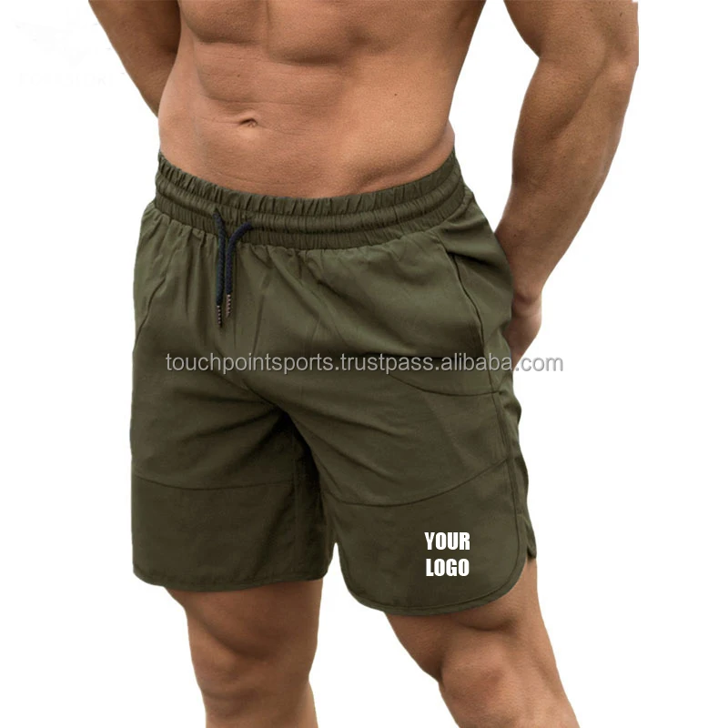 Wholesales 7' Inch Spandex Workout Shorts Mesh Fitness Mens Gym Shorts With Pocket