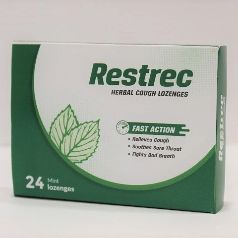 
Ayurvedic immunizer mint cool lozenge for bad breath sore throat from india 