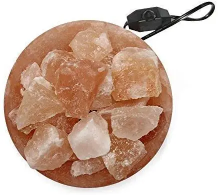 Himalayan Pink Bowl Salt Lamp useful for Decoration Lightening & Gift Purpose