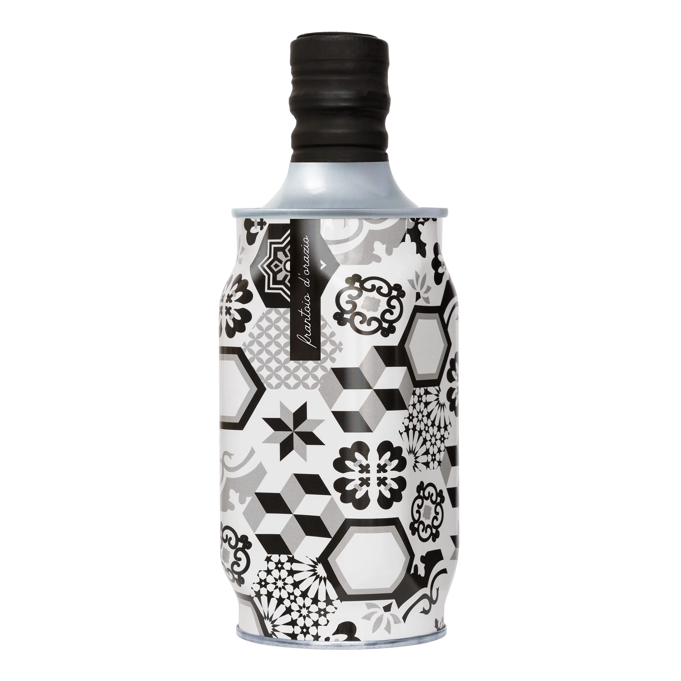 High quality extra virgin olive oil ELEMENTA COLLECTION - TRAMA 500 ml tin bottle Product of Italy