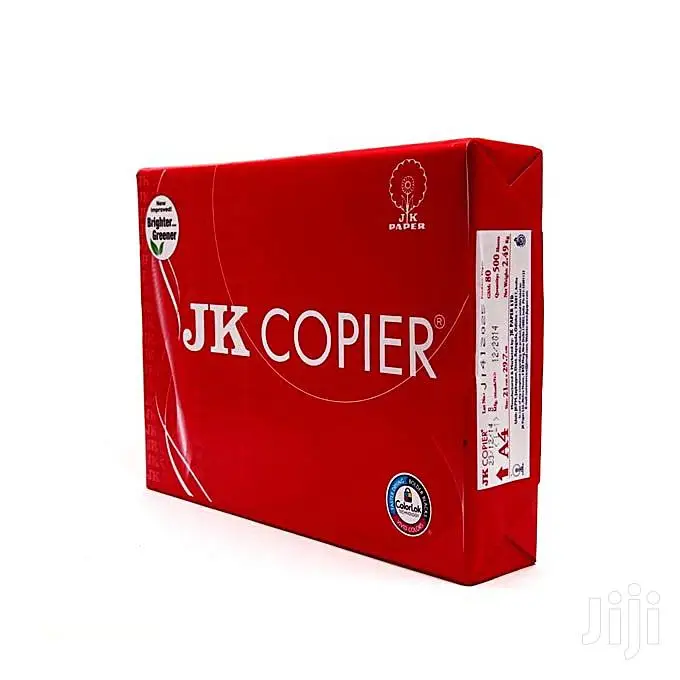Top Quality JK Easy Copier paper A4 70gsm A4 white paper 500 Sheet Per Ream 100% Virgin Wood Pulp for wholesale
