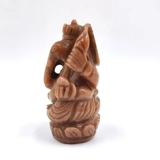 Brown Aventurine  Ganesh  Statue Modern Art Indian India famous god lord Ganesh statue