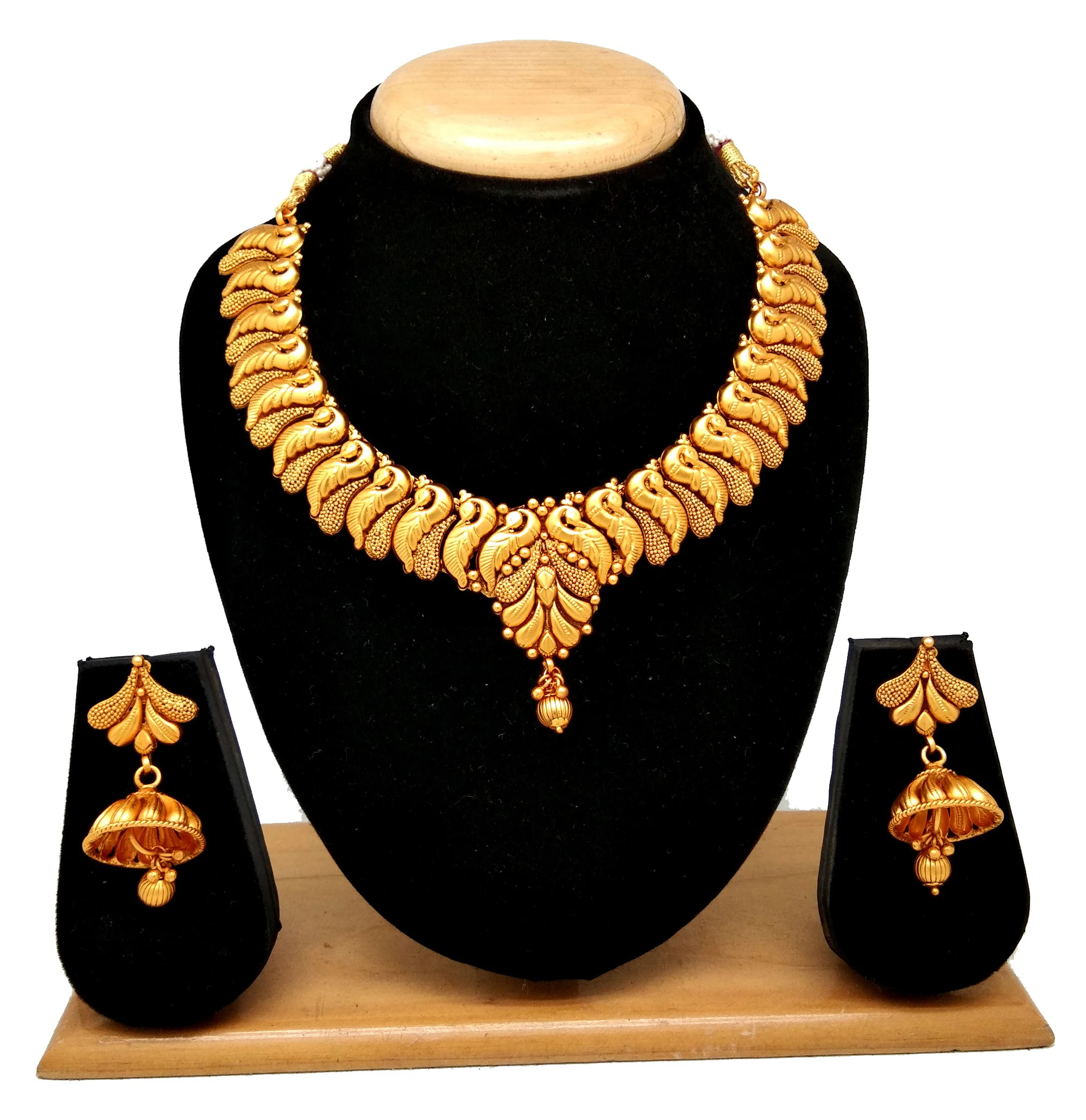 
Traditional temple look New Collection necklace set for women 