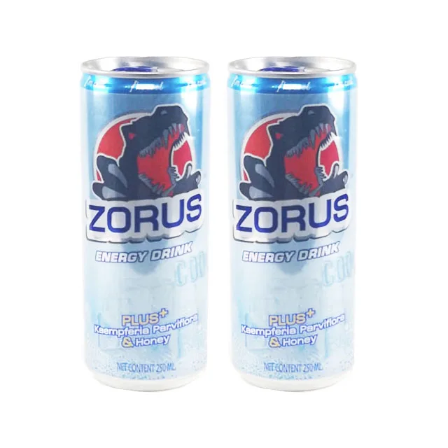 
 Энергетический напиток Zorus Cool Plus + с Kaempferia Parviflora & Honey  