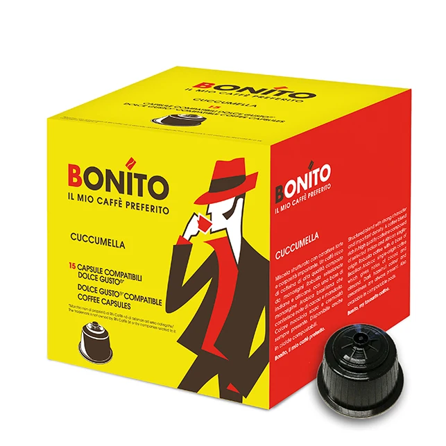 Coffee Italy Caffe Bonito Instant Coffee High quality Dolce Gusto compatible coffee capsule