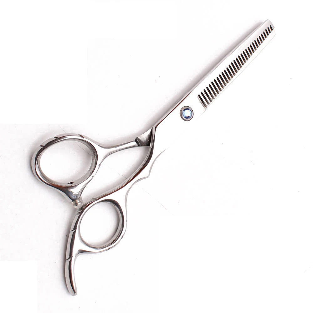 2024 Best Price Stainless Steel Thinning Scissors with Rubber/Steel Handle Slimming Beauty Hair Scissors with Straight Blade