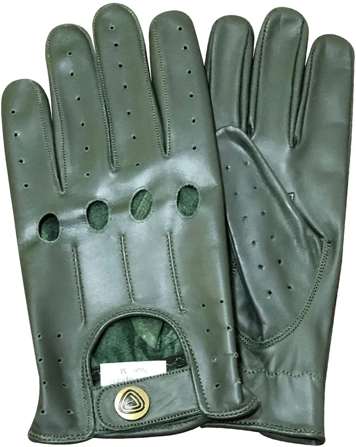Dexam Professional Prime Leather Real Soft Leather Men Gloves Without Lining Driving Gloves Retro Glove Reverse Stitched
