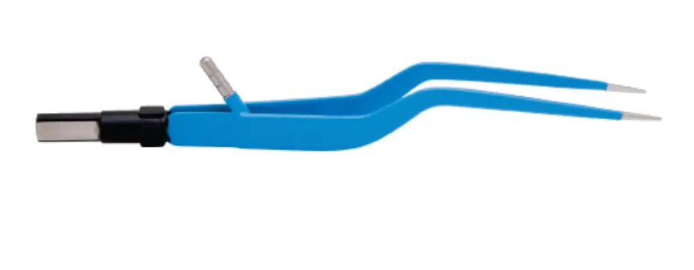 European Irrigation Bayonet Bipolar Forceps