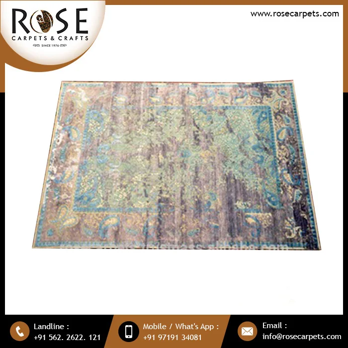 
Premium Look Floral Embroidered Designed Carpet Rugs Buy At Reasonable Price 