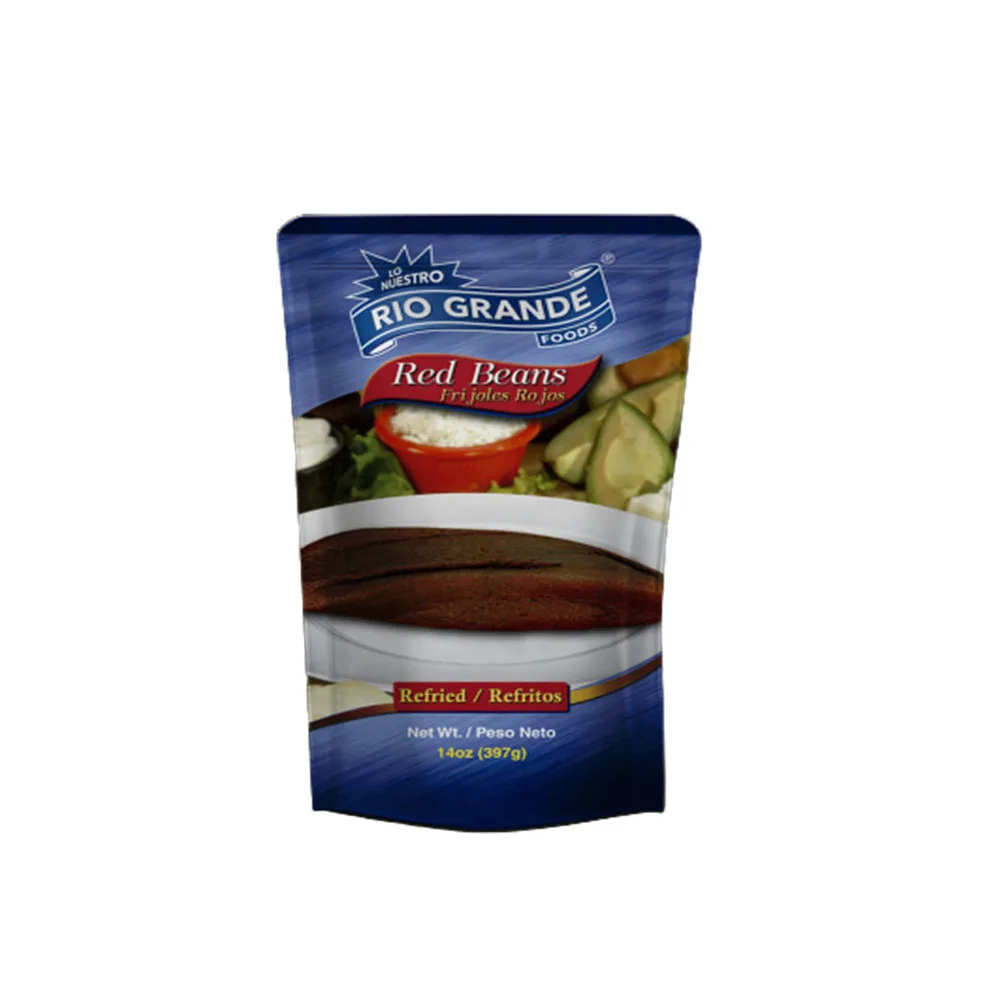 Rio Grande Red Refried Beans in Doypack Perfect Side Dish Easy Preparation, Simply Heat & Serve