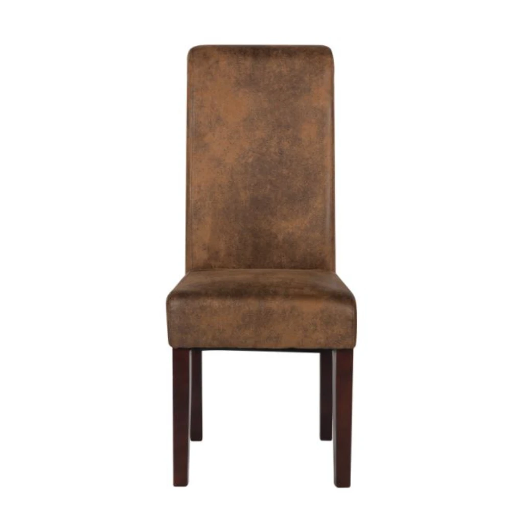 Современные кожаные стулья с высокой спинкой обеденные мебель для гостиной середины века ресторана/гостиной домашнего декора