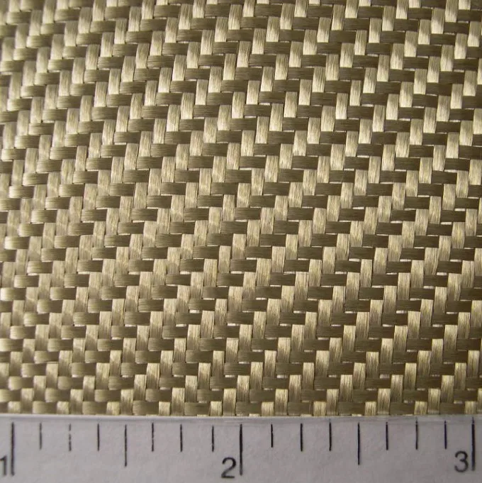 golden reflection fiberglass carbon fiber fabric in Plain