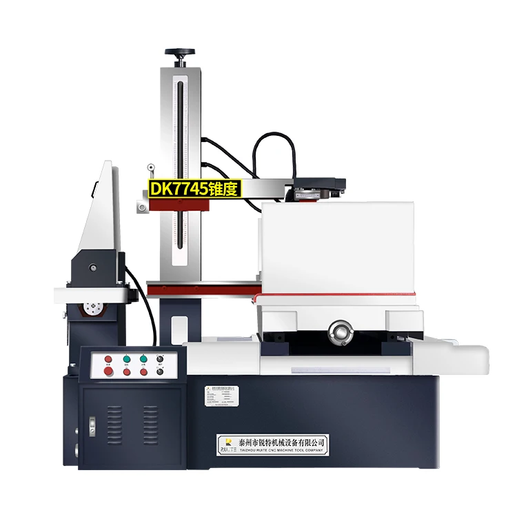 DRO digital readouts weight 1400kg DK7745 dk7732 cnc wire cut edm machine with high quality