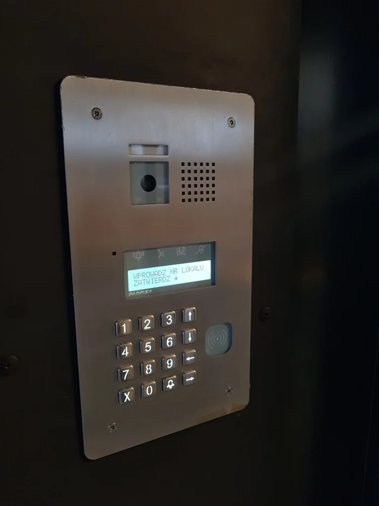 Высококачественная цифровая клавиатура итальянская Farfisa TD2000R с RFID для контроля доступа квартир в