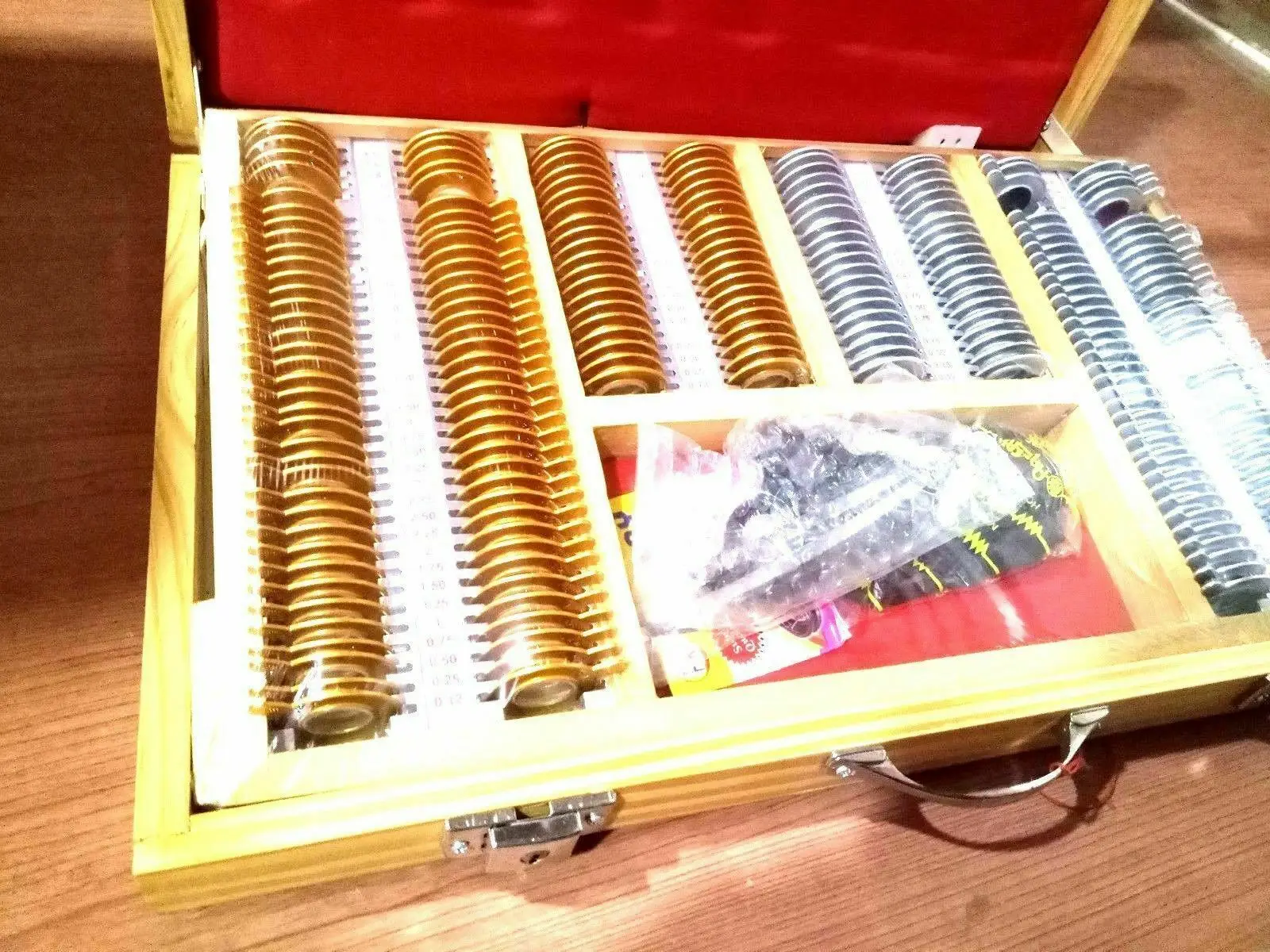 MARS-INTERNATIONAL Trial Lens Set Case of 198 Lenes with Trial Frame For Optometry Equipment FREE WORLDWIDE SHIPPING