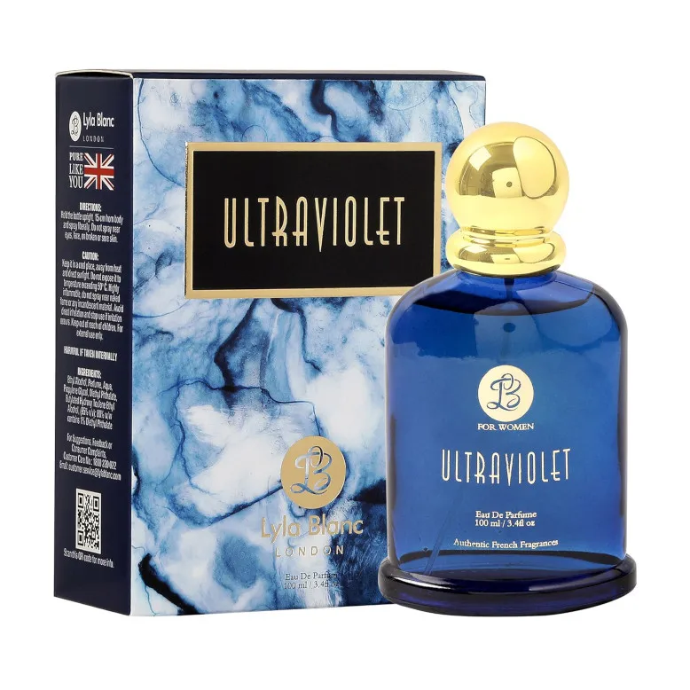 EDP Ultra Violet Perfume for Women 100ml glassbottle