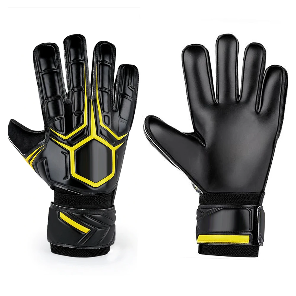 Customized high quality goalkeeper gloves Football gloves with finger protectors