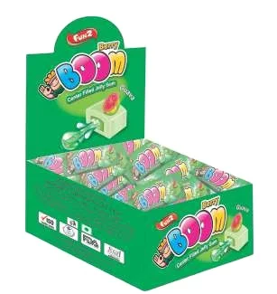 Best Boom chewing gum/center filled chewing gum with best price and quality manufacturer From India.