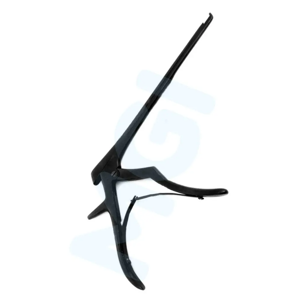 Ламинэктомии любовь Kerrison Rongeur черного цвета с полимерным покрытием, укус 1 мм (под углом 45 градусов) до ортопедические инструменты MGI-ORT-512