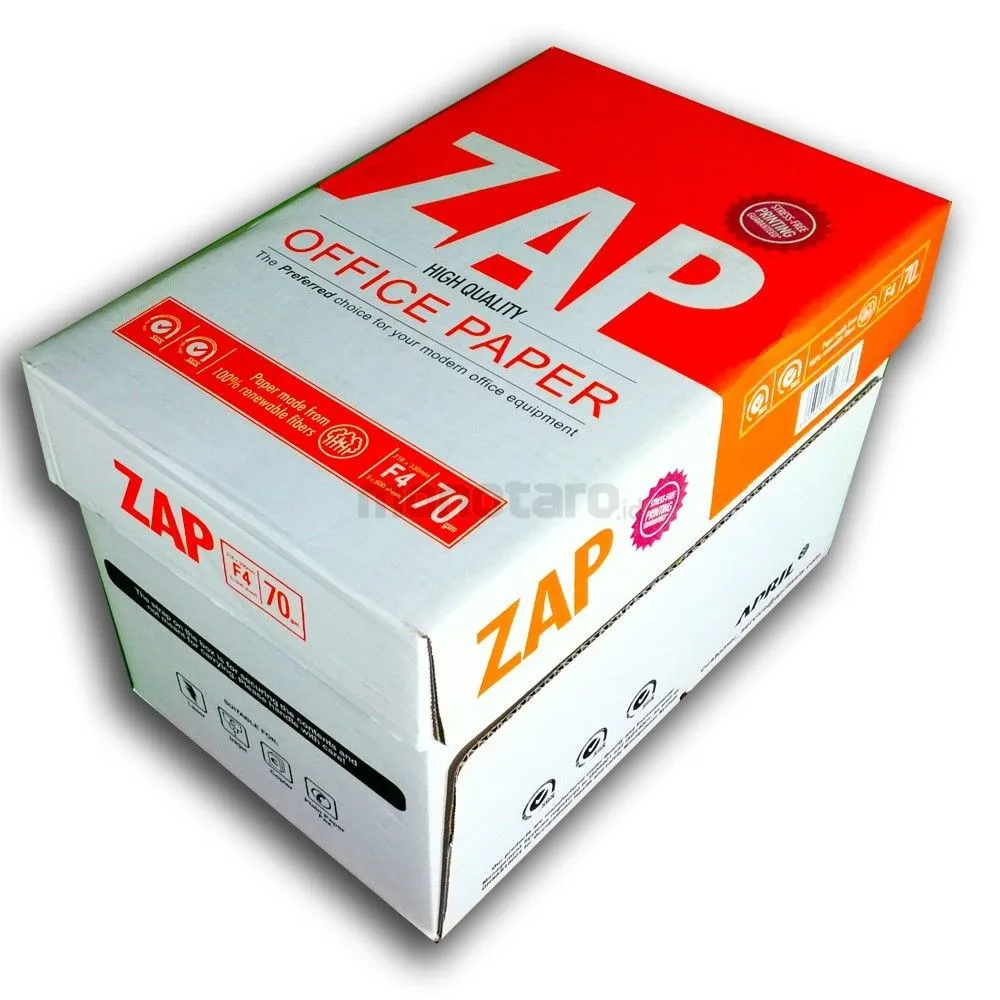 
Wholesale Zap Paper A4 Copy Paper 80 GSM 70 Gram Copy Paper / A4 Copy 