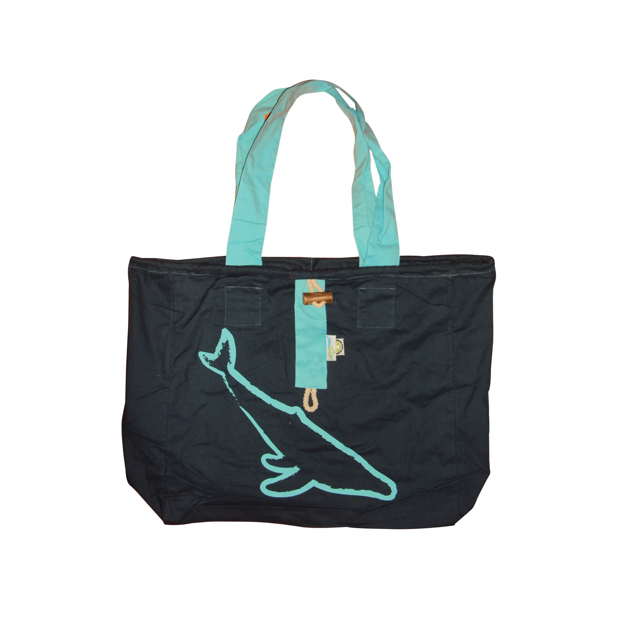 Fairtrade 80 Gsm Natural Printed jumbo Canvas Tote Bag