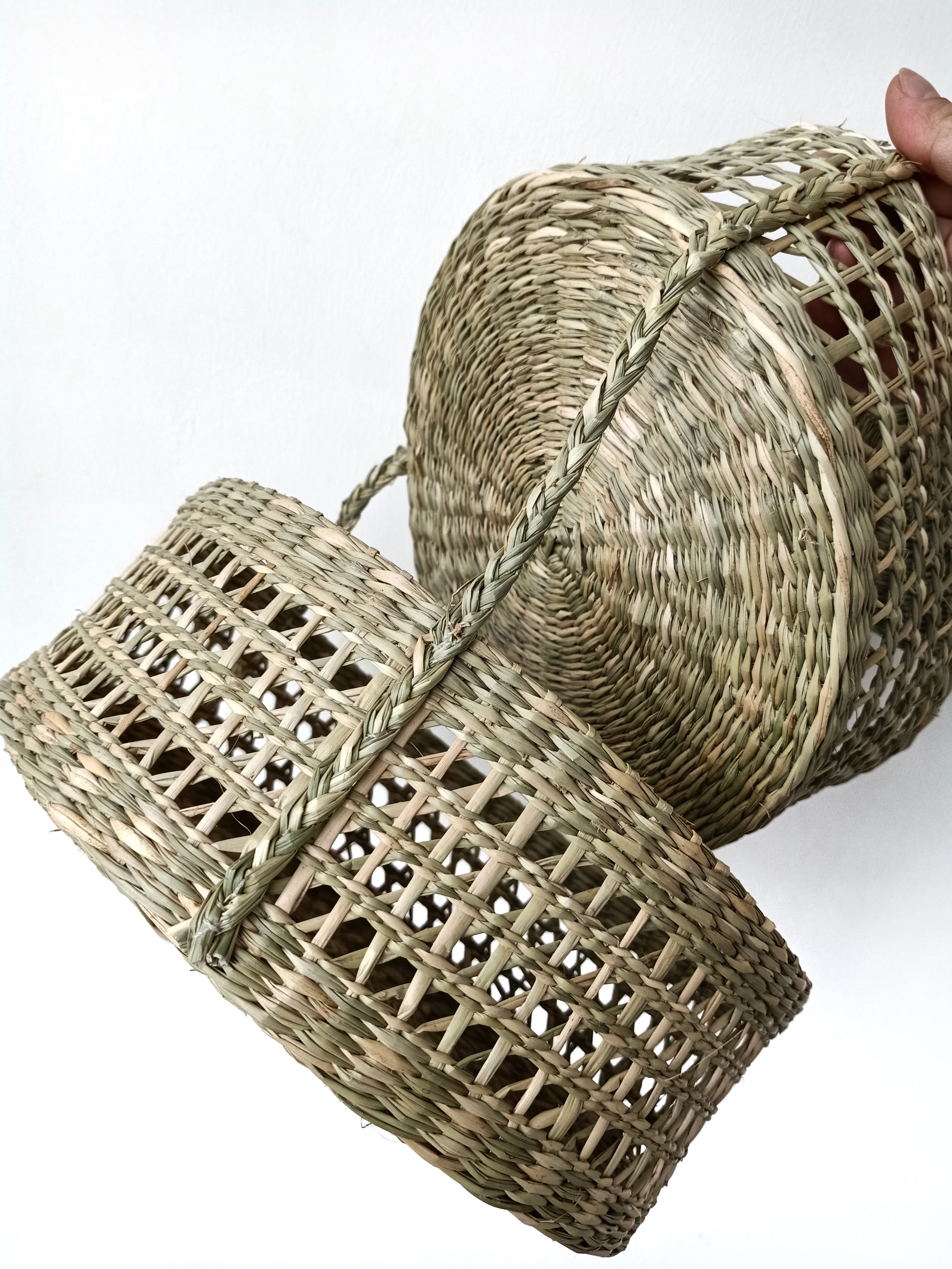  Современная трехслойная корзина для хранения морских водорослей украшения ручная работа во Вьетнаме