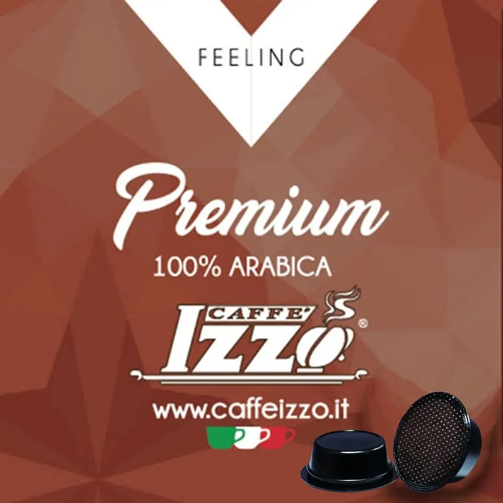 IZZO A MODO MIO MISCELA PREMIUM 100% ARABICA COMPATIBLE - 100 CAPS
