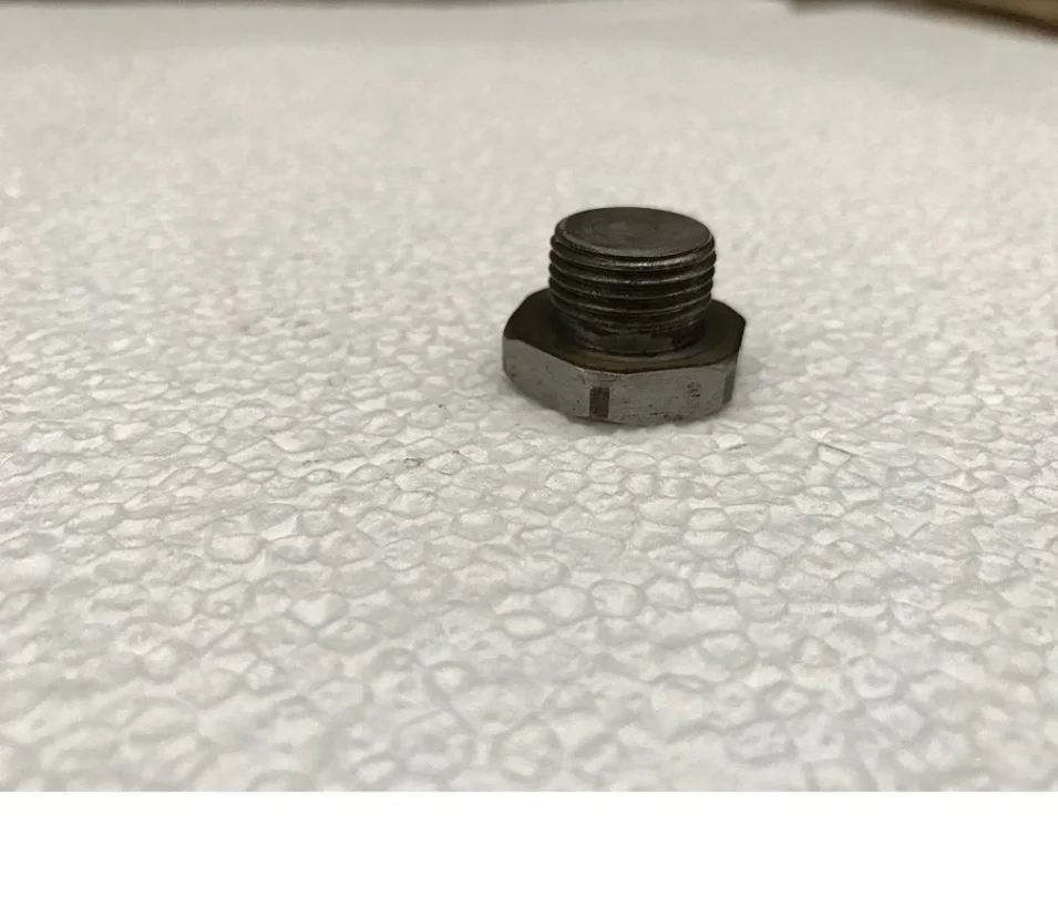 O2 Sensor Mild Steel  Plug for Closing an O2 Sensor Hole in the Vehicles Exhaust System