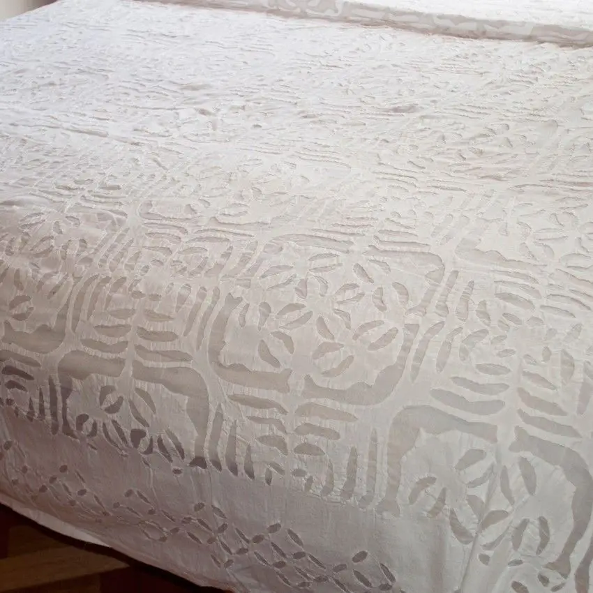 Хлопковое покрывало с аппликацией, индийское постельное белье в богемном стиле, постельное белье в стиле бохо, простыня с аппликацией, ПОКРЫВАЛО РУЧНОЙ РАБОТЫ