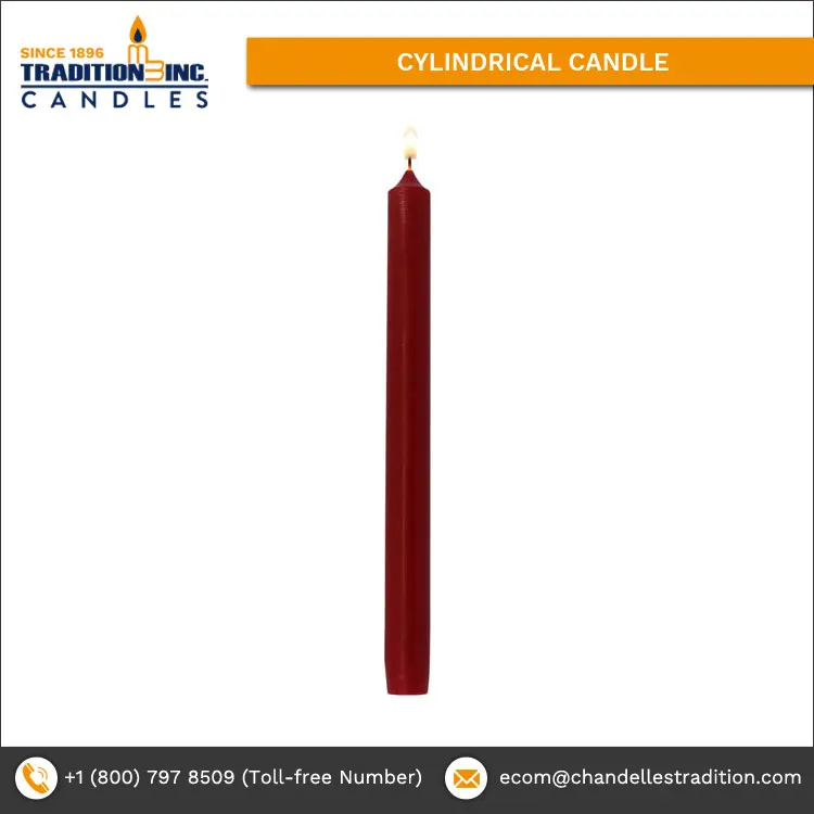  Доступно контрактное производство горячая Распродажа цилиндрической формы зеленый цвет Свеча для декора