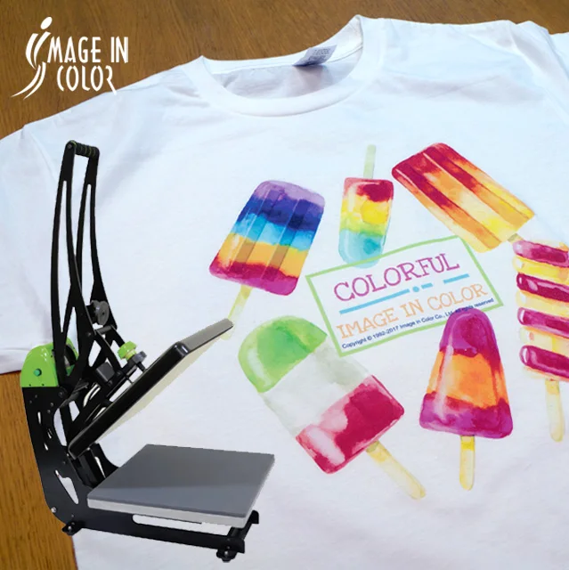 Clear matte eco solvent heat transfer paper