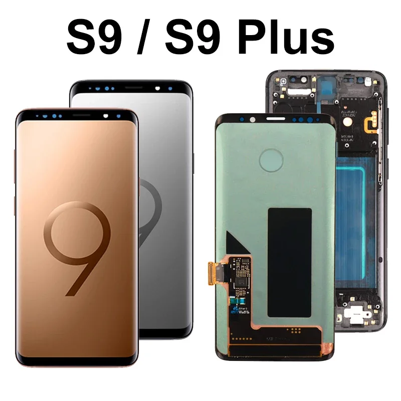 ЖК-дисплей lihao S3 S4 S5 S6 Edge Plus S7 S8 S9Plus S10 S20 S9 с сенсорным дигитайзером для Samsung Galaxy