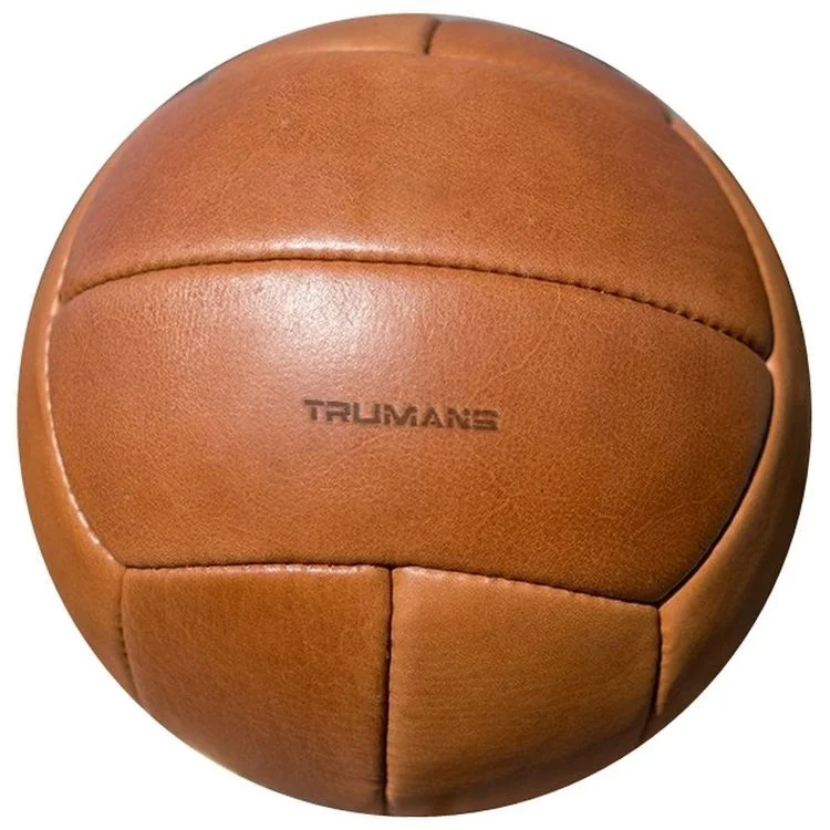Vintage Retro Old Fashioned Football  100% Genuine Leather Antique Soccer Ball Vintage Leather Rugby Ball Leather Rugby Ball