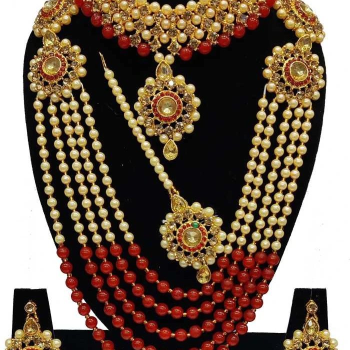 TRADITIONAL IBDIAN BRIDAL JEWELRY , KUNDAN BRIDAL JEWELRY FROM OMVAGMINE