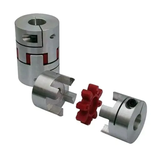 Densen Customized Forestry Machinery and Equipment Jaw Couplings Jaw Spider Coupling Curved Jaw Coupling Yellow Red Blue OEM ODM