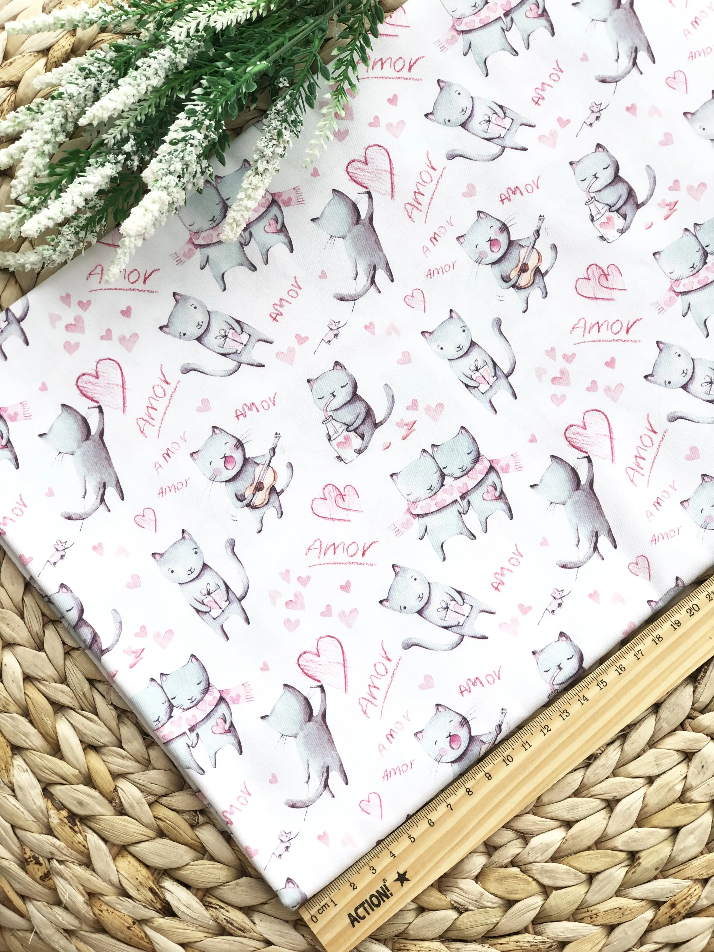 Premium Quality Durable, Smooth and Durable Material Density 140g / sq.m Satin Cotton 100% Printing  Service