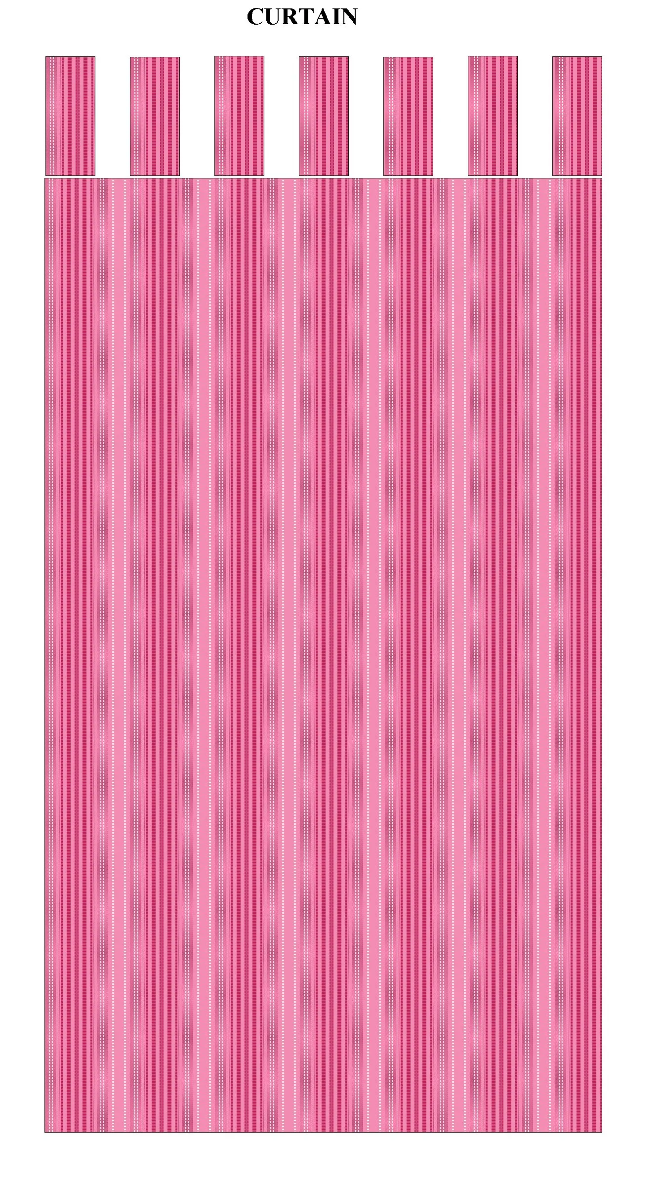 Cotton yarn dyed curtain