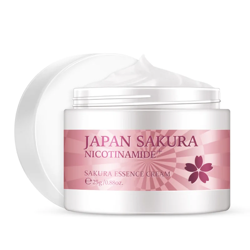 Private Label Skin Care Sakura Beauty Cream Whitening Moisturizer Smear Face Cream