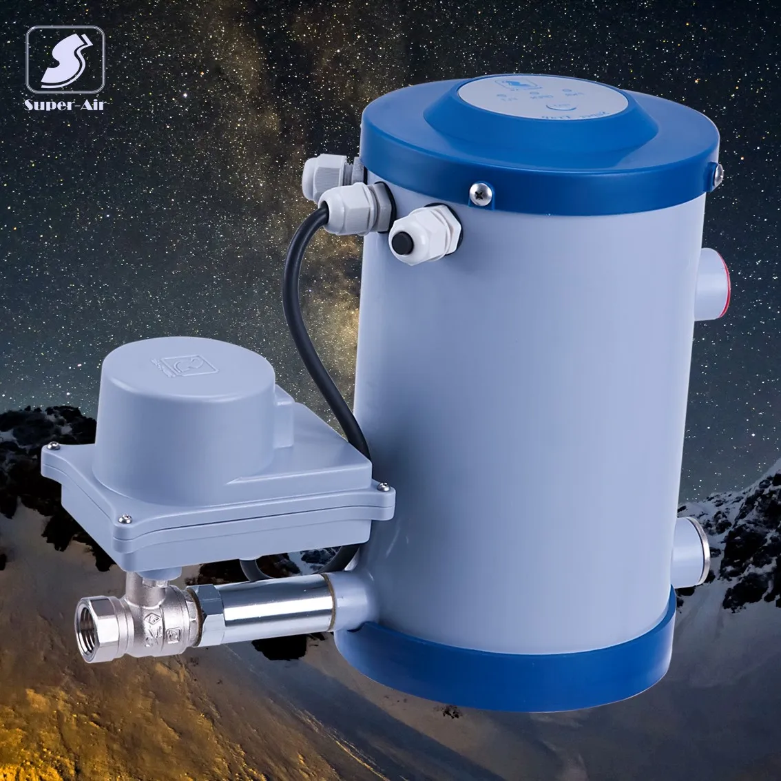 Taiwan Made Pleasant Motorized Ball Valve Type Zero Air Loss Exceptional  Automatic Condensate Drain for Air Compressor System