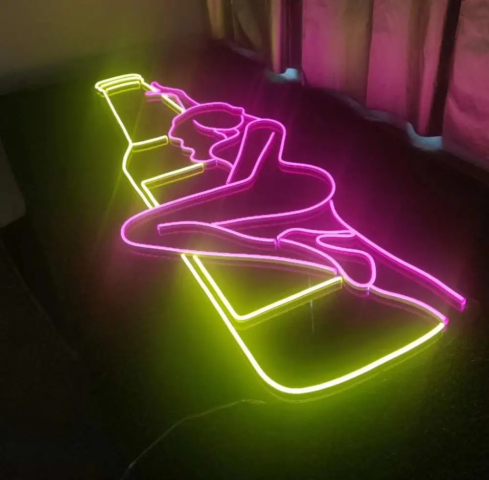 Illuminating LED Signage Multi-color Light-up Digital Business Signs Weatherproof and Flexible Silicone LED Light Tube LED Strip