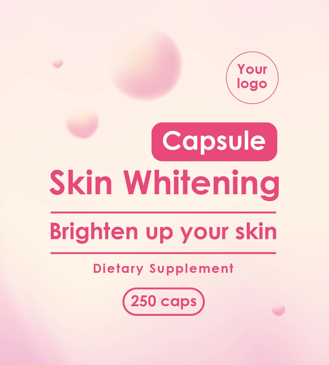 
Private label Vitamin C Glutathione Skin Whitening Capsules 